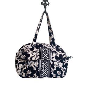 Vera Bradley Baby Diaper Bag in Night and Day Pattern